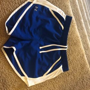 Under Amour blue athletic shorts. Size-XS